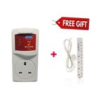 MK Electronics TV Guard Surge Protector for 14 inch tv , 24 inch tv , 32 inch tv , 43 inch tv , 40 inch tv , 50 inch tv and 55 inch tv and 65 inch tv With High Quality 6 way Power Extension