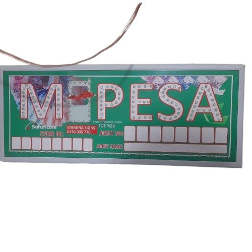 High Quality MPESA LED SIGN - Single Side