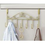 Over The Door Hanger With Hooks Door Rack