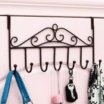 Over The Door Hanger With Hooks Door Rack