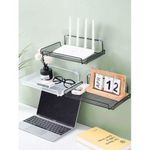 WiFi Router Shelf Wall Mount Shelf WiFi Router Storage Holder For TV Box Set Top Box TV Accessories