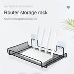 WiFi Router Shelf Wall Mount Shelf WiFi Router Storage Holder For TV Box Set Top Box TV Accessories