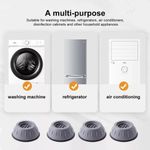 4Pc Washing Machine Antivibration Anti Vibration Pads Shock And Noise Cancellation Pads