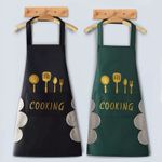 Waterproof Kitchen Cooking Aprons UNISEX Chef Apron