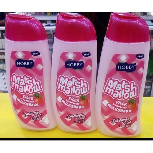 Hobby Moisturizing Marshmallow Strawberry Shower Gel-500ml