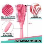 Durable Detangling Hair Brush,Hair Detangler Brush for Afro Kinky Hair