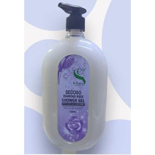 Sedoso Diamond Rose Shower gel moisturizing & smoothening enriched with organic almondaabaobab oil, Vitamin E and Cape Chestnut Oil for men -750ml