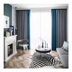 2pcs GREY curtain 1pc WHITE SHEER 2pcs TIEBACKS, and 1pc DOUBLE CURTAIN ROD.