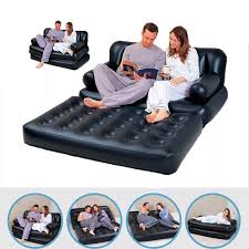 🎯🎯ORDER UNBEATABLE DEALS NOW 🎯🎯5 N 1 Bestway Inflatable 2-seater Sofa-bed With Electric Pump.Case Weight : 4kg
2-in-1 value has extra -wide openings for fast inflating and deflating
Folds Compactl