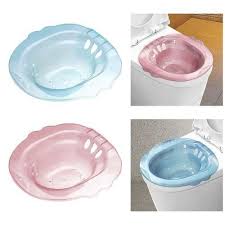 Restocked 🍁🍁Sitz Bath for Toilet Seat Yoni Sitz Steam Seat Bath Basin Hemorrhoids and Pregnant Women.♦️Suitable for vaginal hygiene♦️Sterilize woman's vagina♦️Repair vaginal cells n improves regener