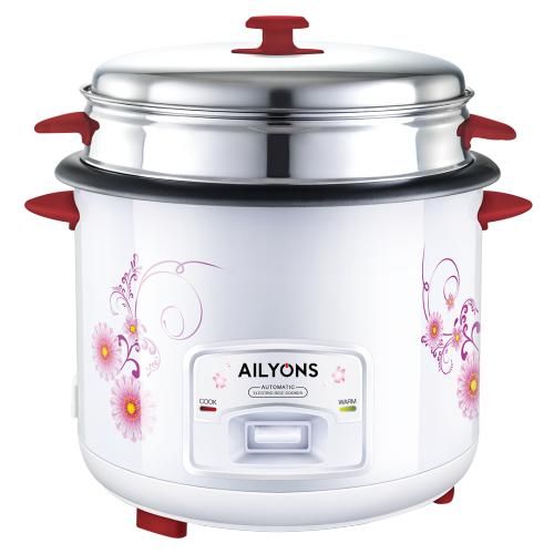 😶‍🌫️AILYONS RCX-22BO1 3 in 1 Function Electric Rice Cooker 2.2ltrs Capacity🎇900W for efficient cooking. 
Functions: 3-in-1 capabilities (cook, steam, and keep warm). 
Inner Pot: Features a durable