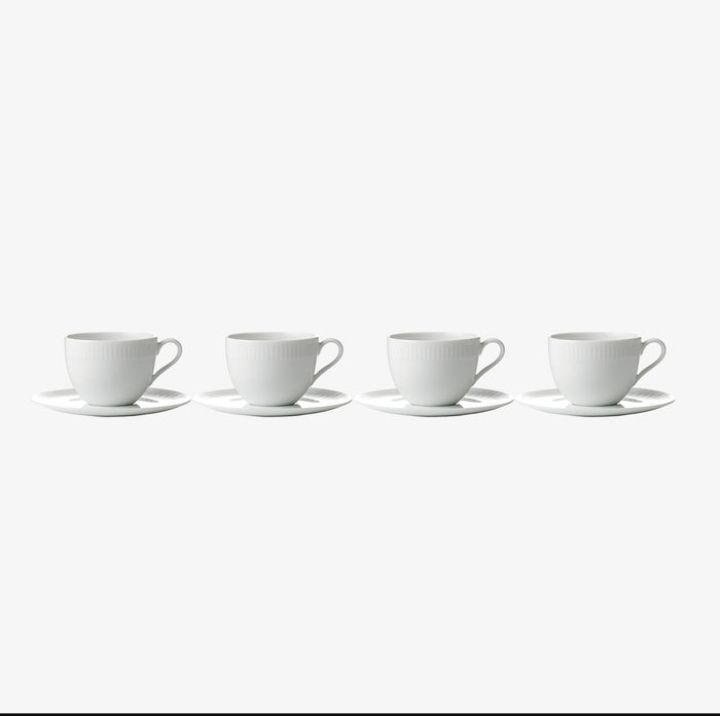 12pc Cup and Saucer Set - Cappuccino cups white Ceramic material Quality is guaranteed Perfect for Coffee, Tea, Hot Chocolate, Milk etc Skillfully Designed to ensure a pleasant Warm hold
Perfect for g