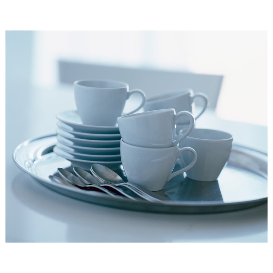 12pc Cup and Saucer Set - Cappuccino cups white Ceramic material Quality is guaranteed Perfect for Coffee, Tea, Hot Chocolate, Milk etc Skillfully Designed to ensure a pleasant Warm hold
Perfect for g