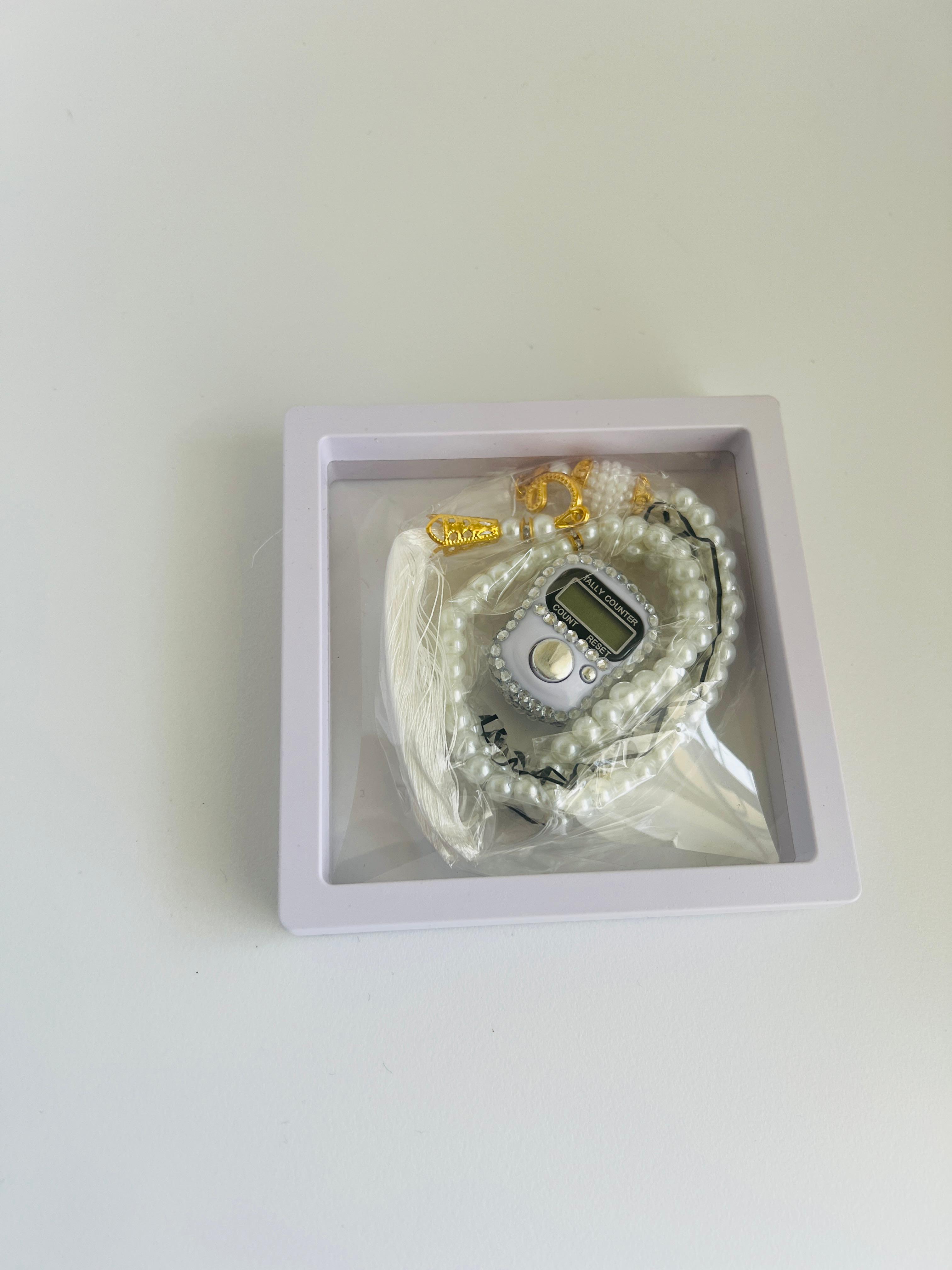 TASBIH/TASBEEH DIGITAL PRAYER COUNTER WITH BEADS