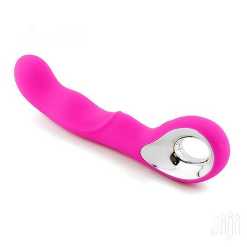 G-Spot Vibrator USB Rechargeable Dildo Massager PINK