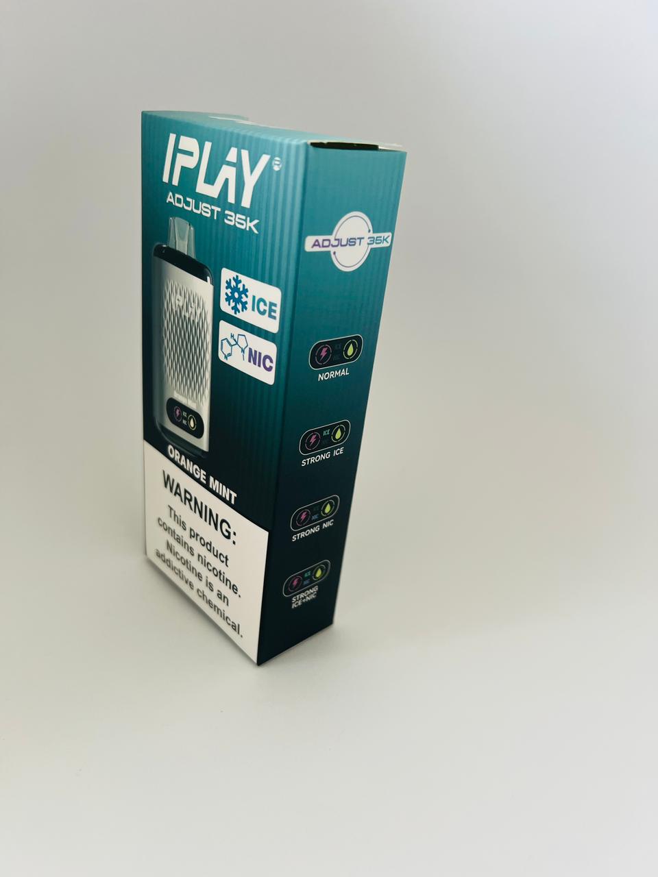 IPLAY ADJUST 35K Disposable Pod-ORANGE MINT TYPE C ,5% NICOTINE