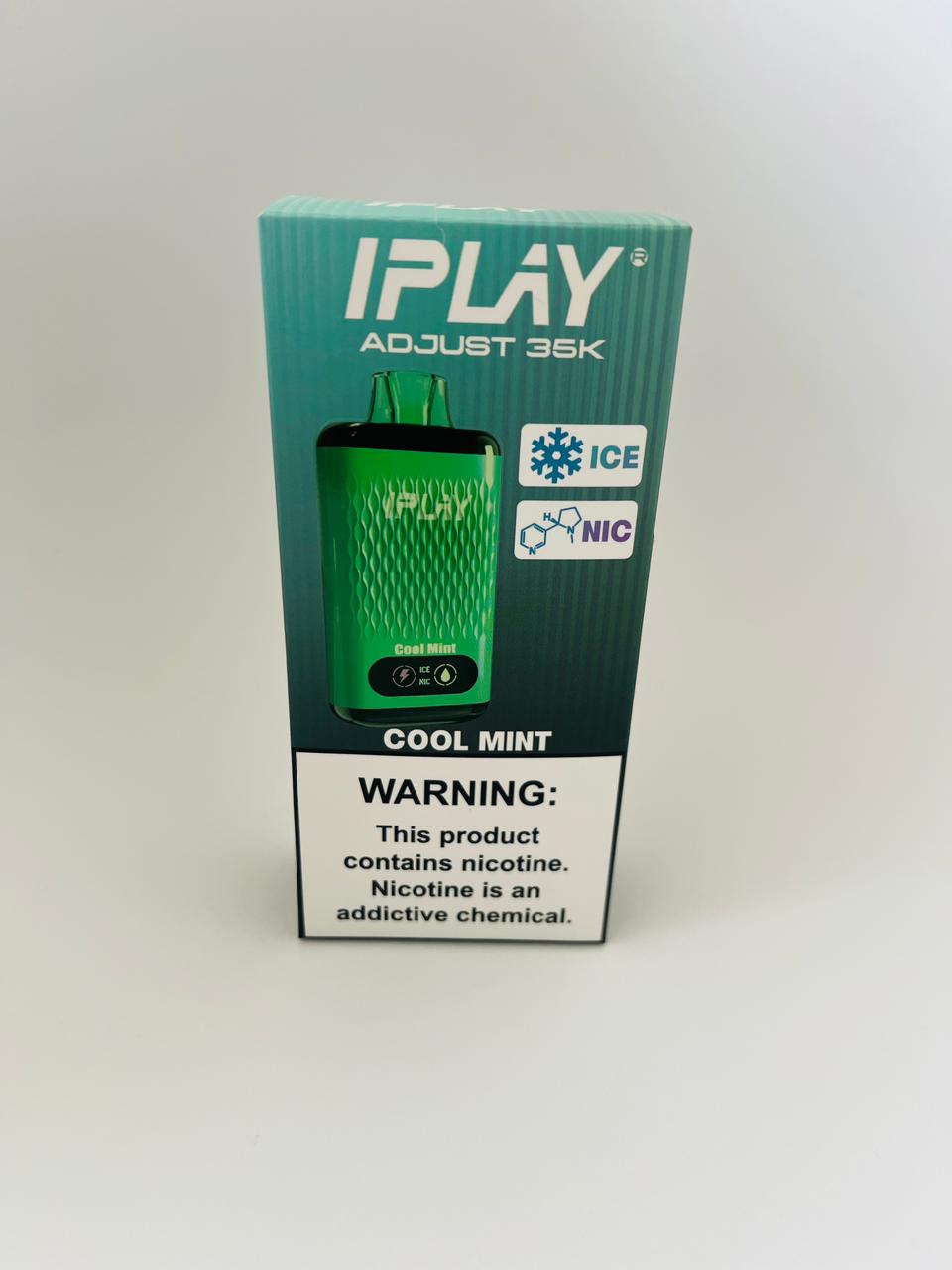 IPLAY ADJUST 35K Disposable Pod-COOL MINT TYPE C ,5% NICOTINE