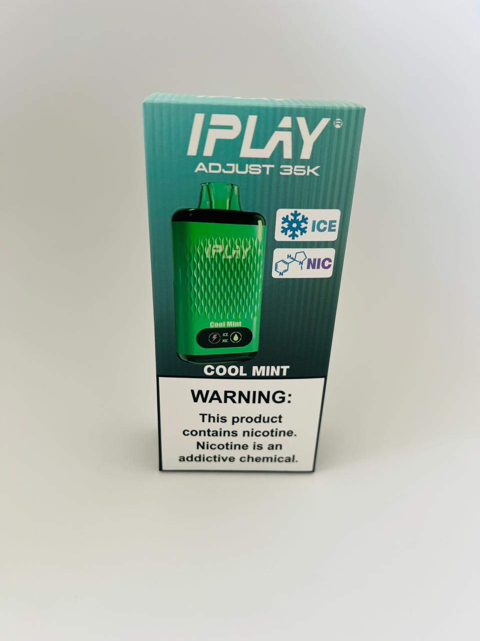 IPLAY ADJUST 35K Disposable Pod-COOL MINT TYPE C ,5% NICOTINE