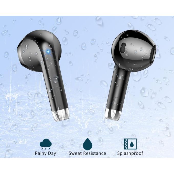 True wireless bluetooth Earpods/ Airpods/ Earbuds V5.0 Earphone Touch sensor True Stereo 10m Transmission Built in Mic Earpods with Charging Case Sport Headset for all Bluetooth devices