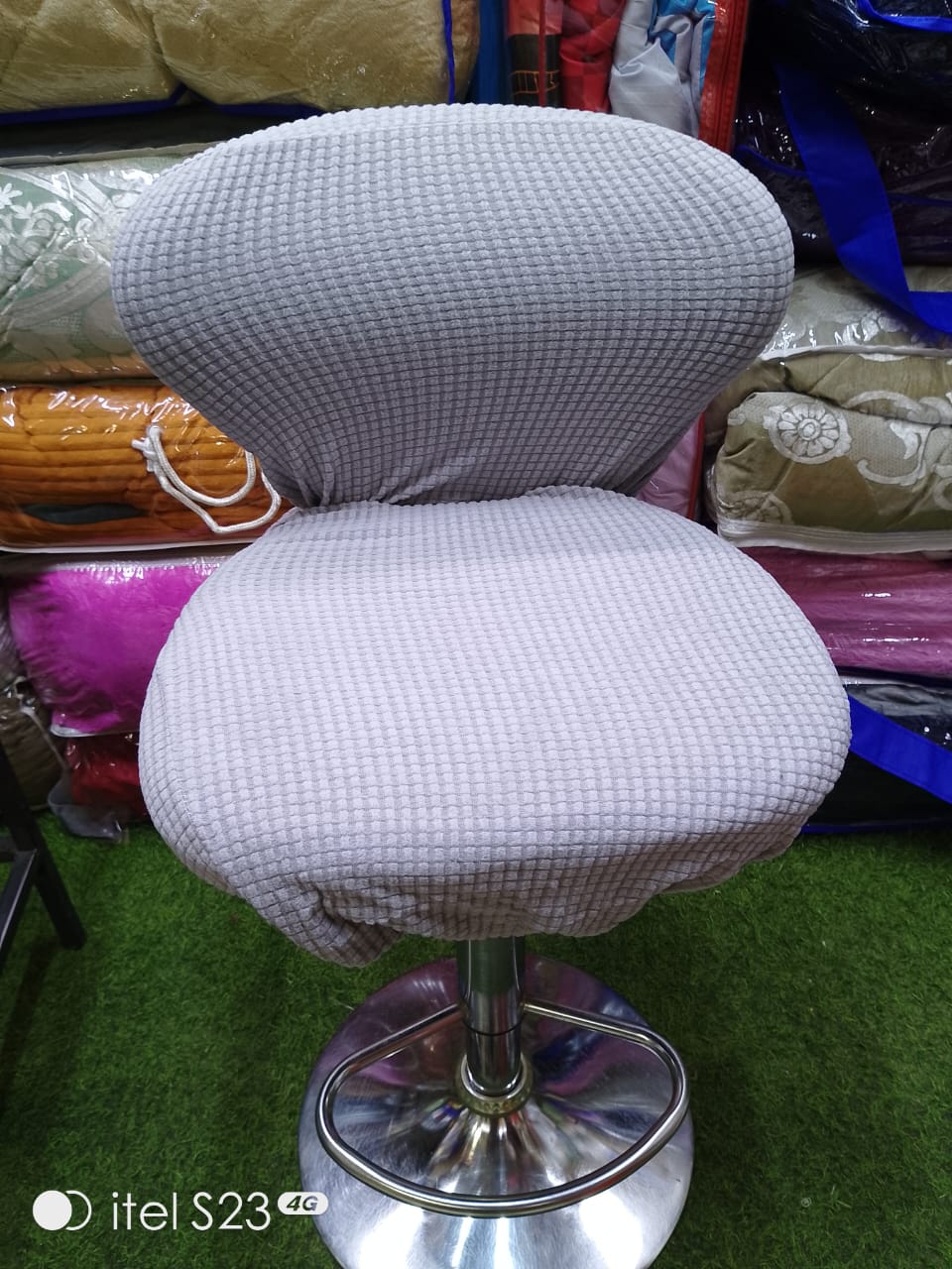Seat covers for dining pair