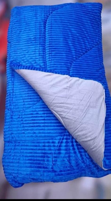 Single velvet woolen duvet 4pc bed sheet