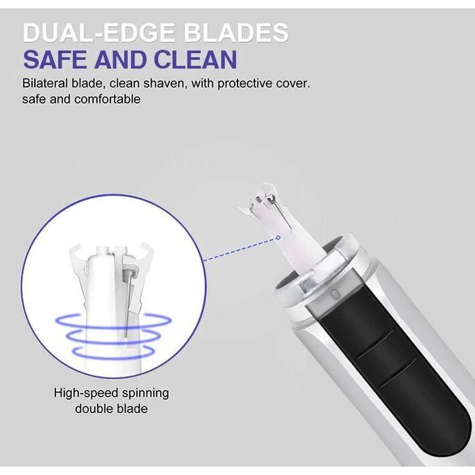 Portable Face Hair Nose Ear Beard Eyebrow Removal Trimmer Shaver Clipper Remover Trimer Razor.