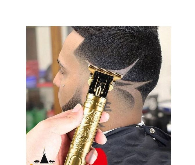 USB Cordless Hair Clipper Trimmer Beard Electric Professional Haircut Dragon Monster Rechargeable ABS Vintage Metal Shaving Machine clippers Wireless Barber cutting Kinyozi