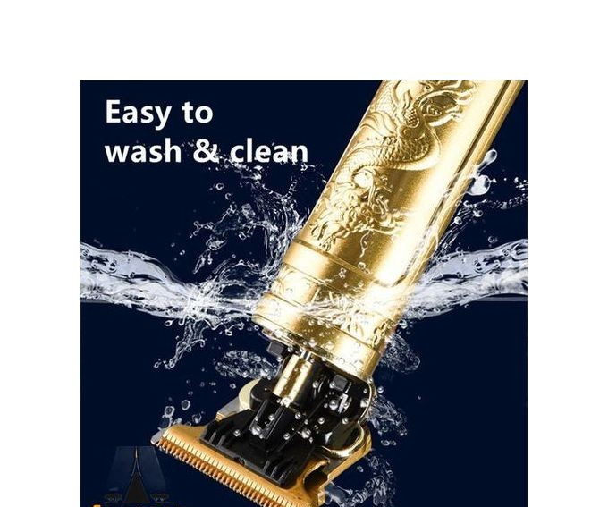 USB Cordless Hair Clipper Trimmer Beard Electric Professional Haircut Dragon Monster Rechargeable ABS Vintage Metal Shaving Machine clippers Wireless Barber cutting Kinyozi