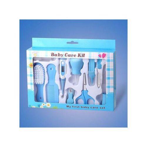 Baby Care Grooming Kit 10-in-1 Nursery Healthy Care Set - Blue