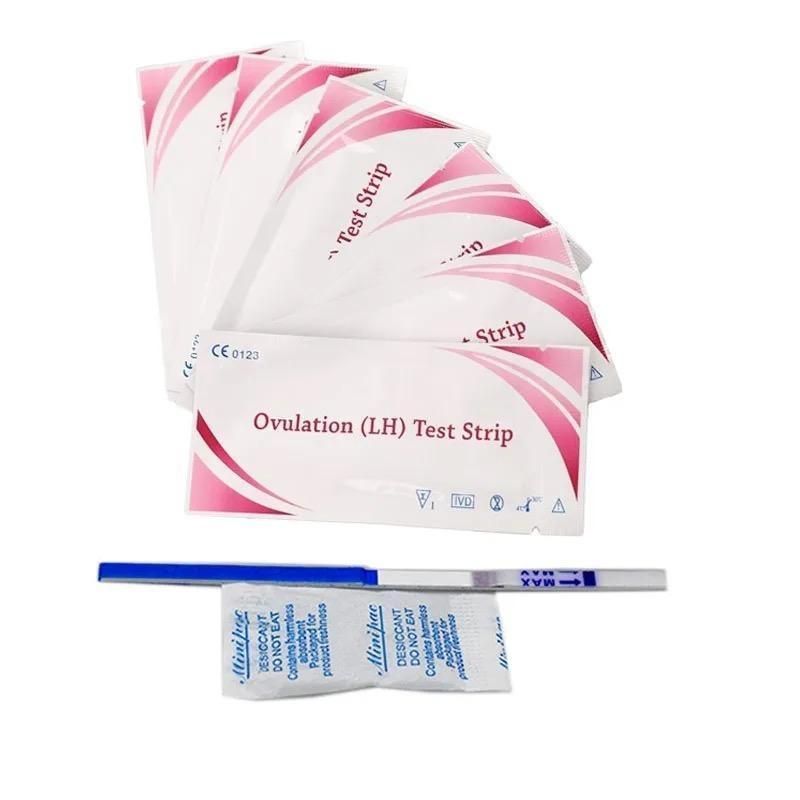 10PCS LH Ovulation Urine Test Strips Kits Over 99% Accuracy Fertility Tester