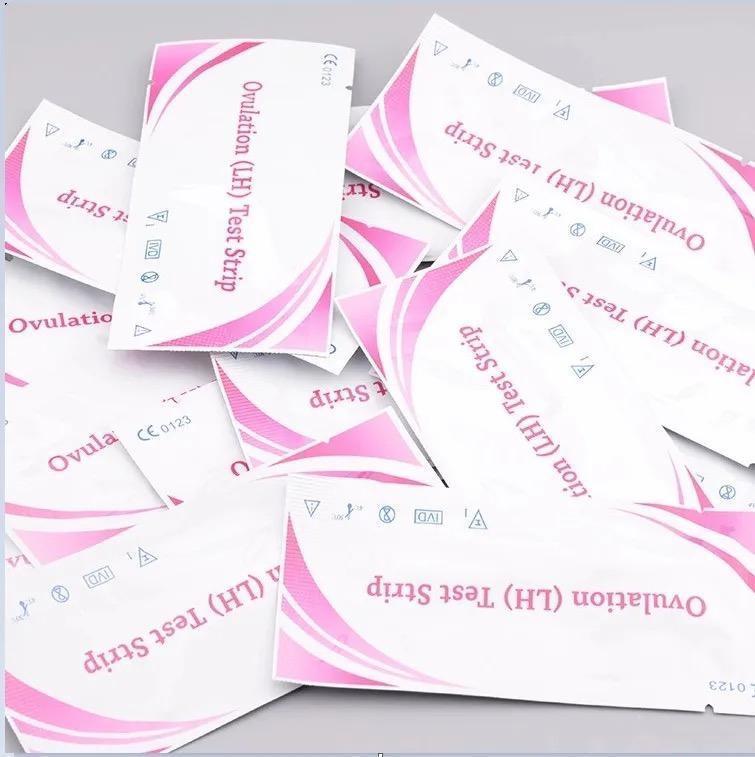 10PCS LH Ovulation Urine Test Strips Kits Over 99% Accuracy Fertility Tester