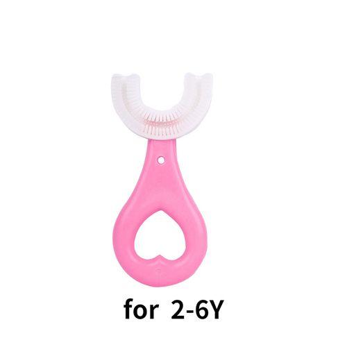 U-shaped Baby Toothbrush Children 360 Degree Child Toothbrushes Teethers Soft Silicone Toddlers Brush Kids Teeth Oral Care Cleaning Newborn