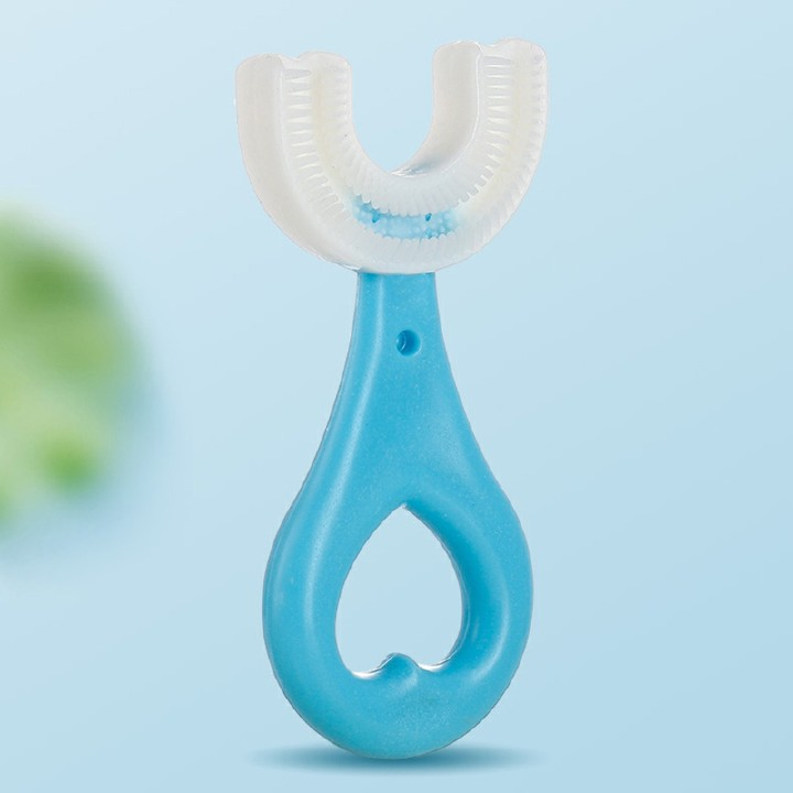 U-shaped Baby Toothbrush Children 360 Degree Child Toothbrushes Teethers Soft Silicone Toddlers Brush Kids Teeth Oral Care Cleaning Newborn