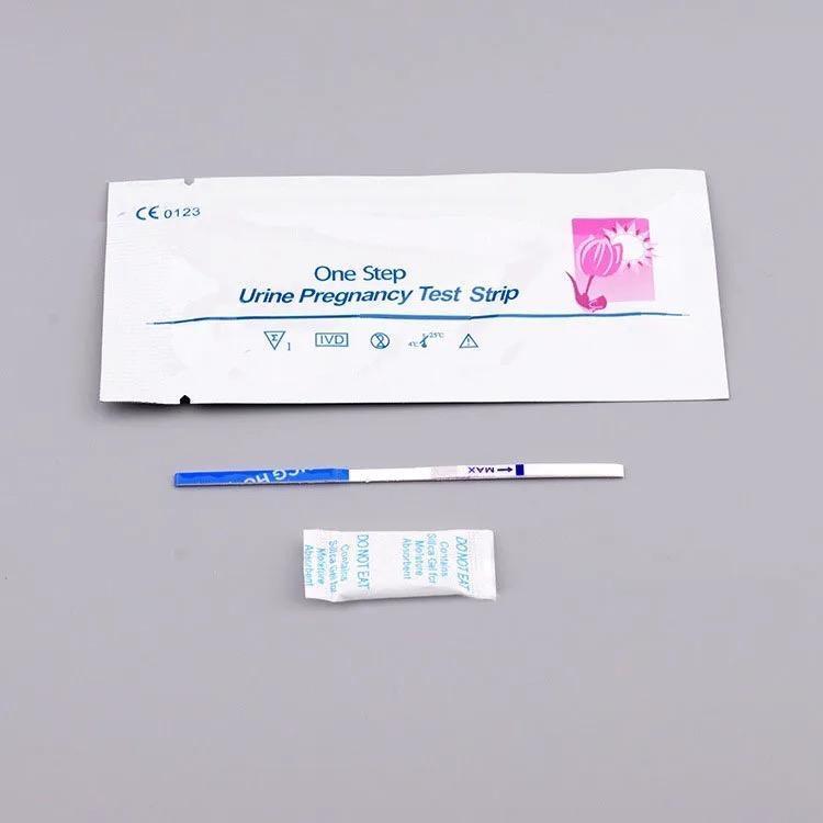 10Pcs HCG Pregnancy Rapid Urine Test Strips Kit Self Tester.