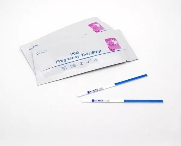 10Pcs HCG Pregnancy Rapid Urine Test Strips Kit Self Tester.