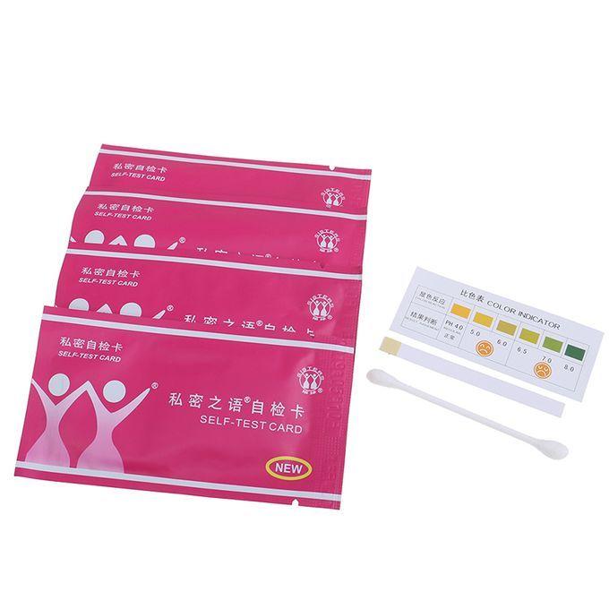 5Pcs Women Vagina Inflammation Gynecological Inflammation Self Test Paper Female Vaginitis Card
