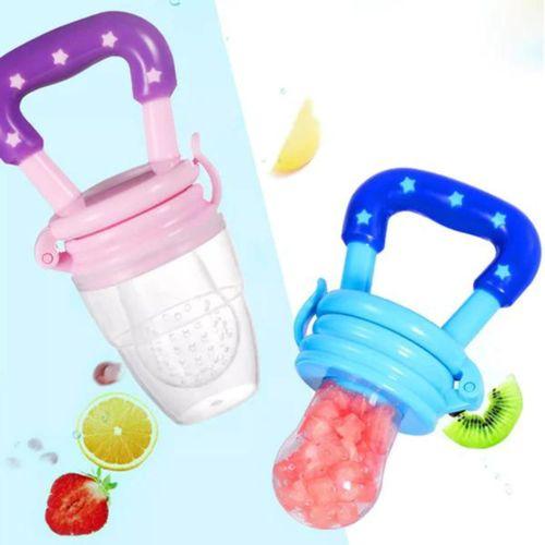 Baby Fresh Fruit Food Pacifier Feeder Silicone  Nibbler Pacifier Training Massaging Toy Teether