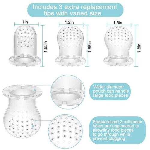 Baby Fresh Fruit Food Pacifier Feeder Silicone  Nibbler Pacifier Training Massaging Toy Teether