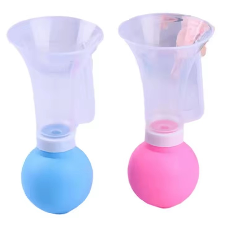 Portable Breast Reliever Manual Breast Pump 100% Food Grade Silicone Breastfeeding
