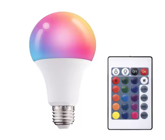 WiFi Smart Bluetooth Color Changing Bulb LED Light Bulb Life App RGB Dimming Color Changing E26 9W 10W Globe Lighting Multi Colour with Voice