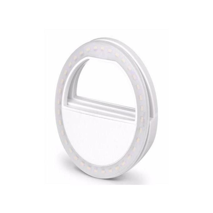 Portable Led Selfie Ring Light Mini Rechargeable Fill Light Live Clip-On Bulb Beauty Usb Photographic Super Bright Lighting For Makeup Vlog Video Recording