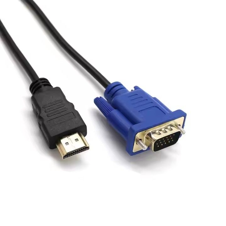 1.5M Hdmi To VGA And VGA To HDMI Support Computer Monitor Projector HD Audio Video Data Cable male to male