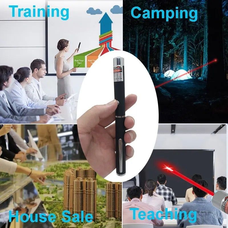Powerful 532nm Led Red Light Single-point Three-color Laser Beam Pen Laser Pointer With Adjustable Antena Cap To Change Project Design for Office, School Presentation, Cat Toy, Dog, Highlighter Pens