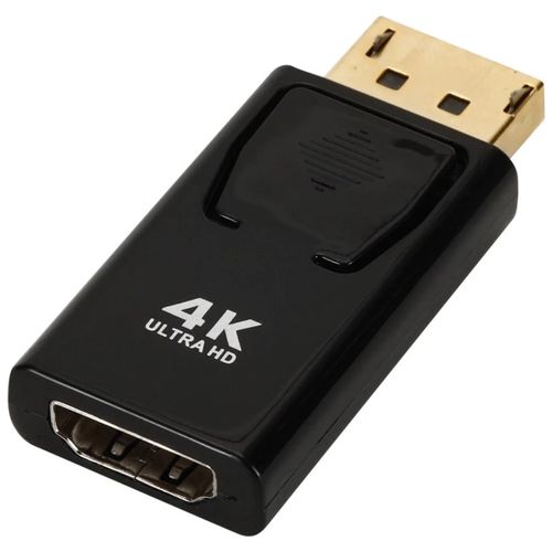 4K Ultra HD Gold Plated Standard Display Port DP Male to HDMI Video Audio Connector plug DP to HDMI Female Converter Adapter