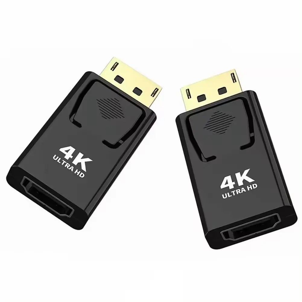 4K Ultra HD Gold Plated Standard Display Port DP Male to HDMI Video Audio Connector plug DP to HDMI Female Converter Adapter