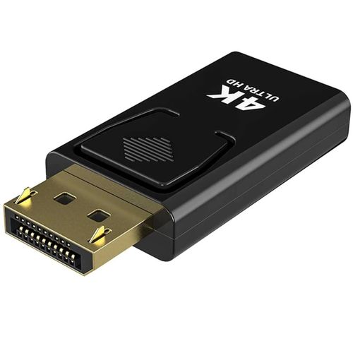 4K Ultra HD Gold Plated Standard Display Port DP Male to HDMI Video Audio Connector plug DP to HDMI Female Converter Adapter