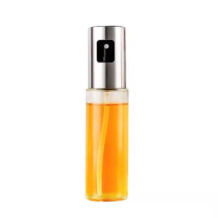 Multipurpose Kitchen Vinegar/Oil Sprayer for Cooking Roasting Olive Oil Spray Refillable Cooking Bottle Dispenser for Salad, Baking, BBQ, Frying -100ml