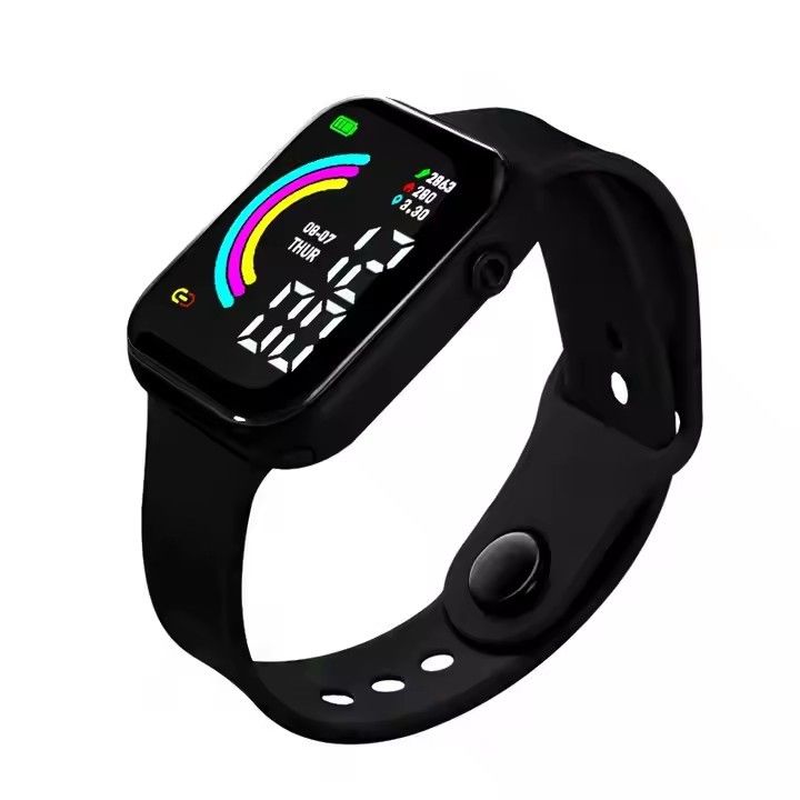 LED Sports Watches Bracelet Digital Watch Electronic Clock Casual Silicone Wristwatches Sport Wrist Watch Shockproof & Waterproof Wristwatch for Boys, Girls ,Men, Women & Kids Gift