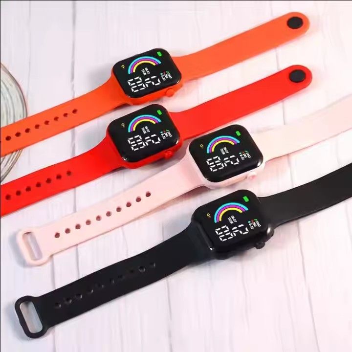 LED Sports Watches Bracelet Digital Watch Electronic Clock Casual Silicone Wristwatches Sport Wrist Watch Shockproof & Waterproof Wristwatch for Boys, Girls ,Men, Women & Kids Gift