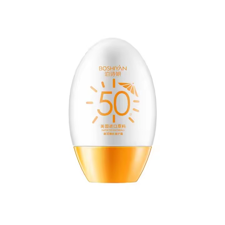 SPF 50 Sunscreen Facial Sunblock ANTI-AGING & MOISTURE UV Face Screen for All Skin Types Oil-Free and Zinc-Oxide Tinted Sunscreen whitening sun block cream